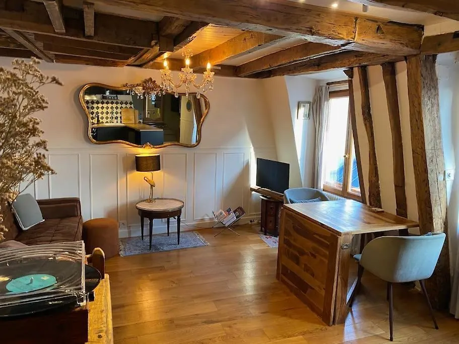 Central Duplex With Panoramic Views Over Paris France